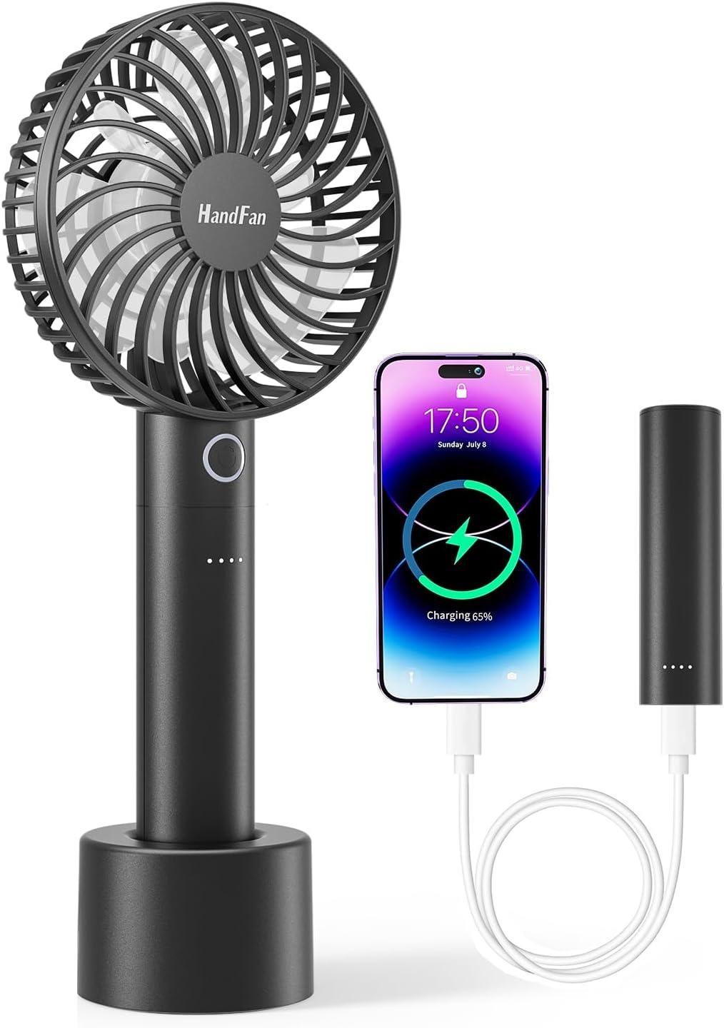 🍃 Ventilador de Mano Portátil HandFan USB